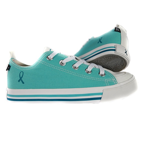 Shoes - Ovarian Cancer Low Top - Ladies Size 8